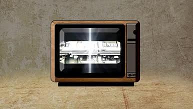 复古老电视背景视频图片展示框视频的预览图